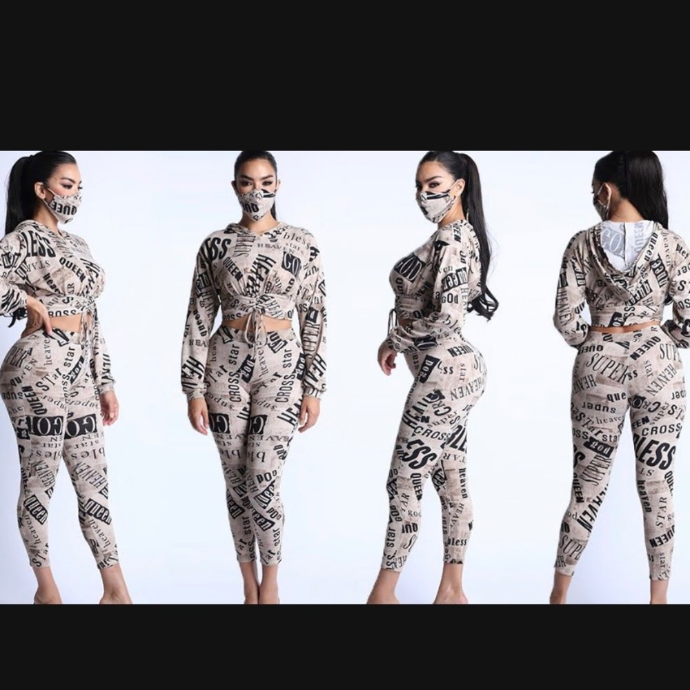 COPY - Goddess three piece set w mask